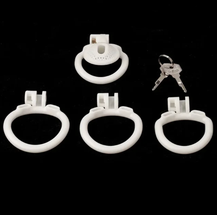 small chastity cage for men