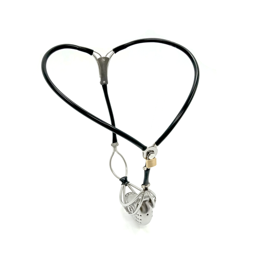 EMCC Lightweight Invisible Male Chastity Belt with Anal Opening Mens Cock Lock