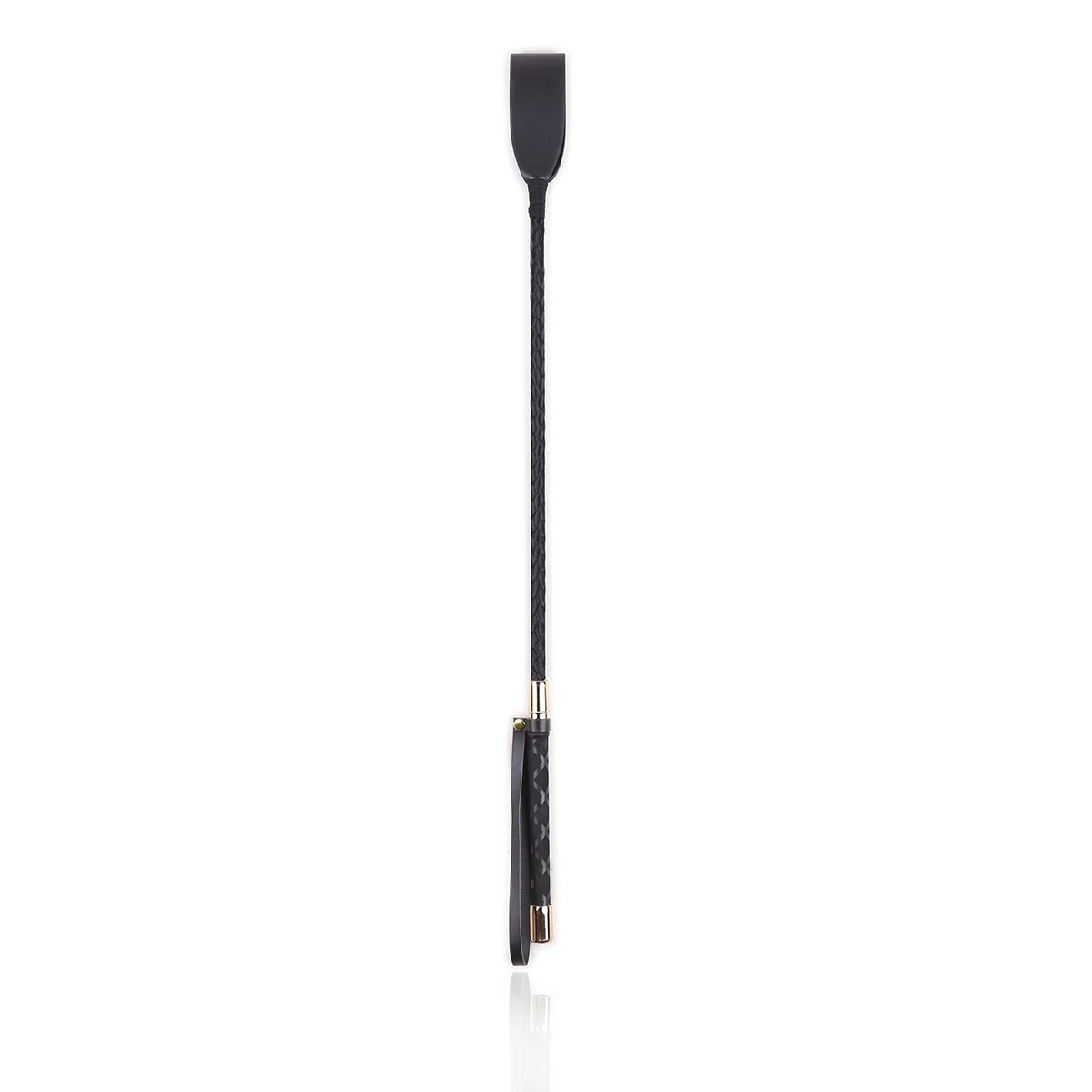 30-60CM SM Bondage Leather Whip Fetish BDSM Long Horse Riding Spanker - ChastityBondage