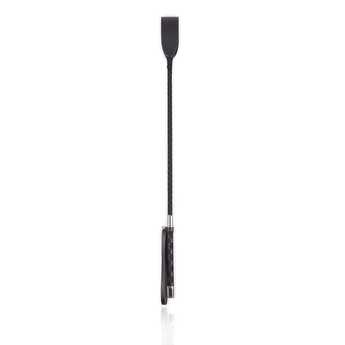 30-60CM SM Bondage Leather Whip Fetish BDSM Long Horse Riding Spanker - ChastityBondage