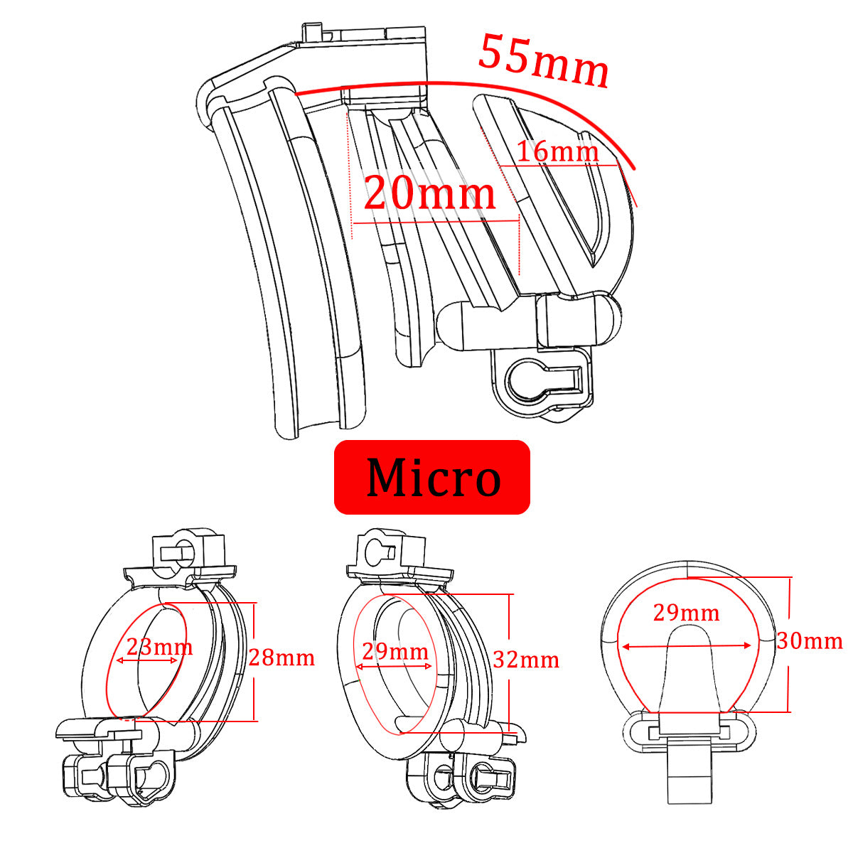 3d printed chastity cage