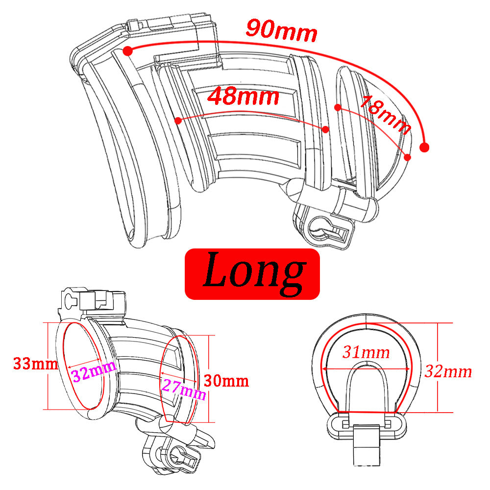 3d printed chastity cage