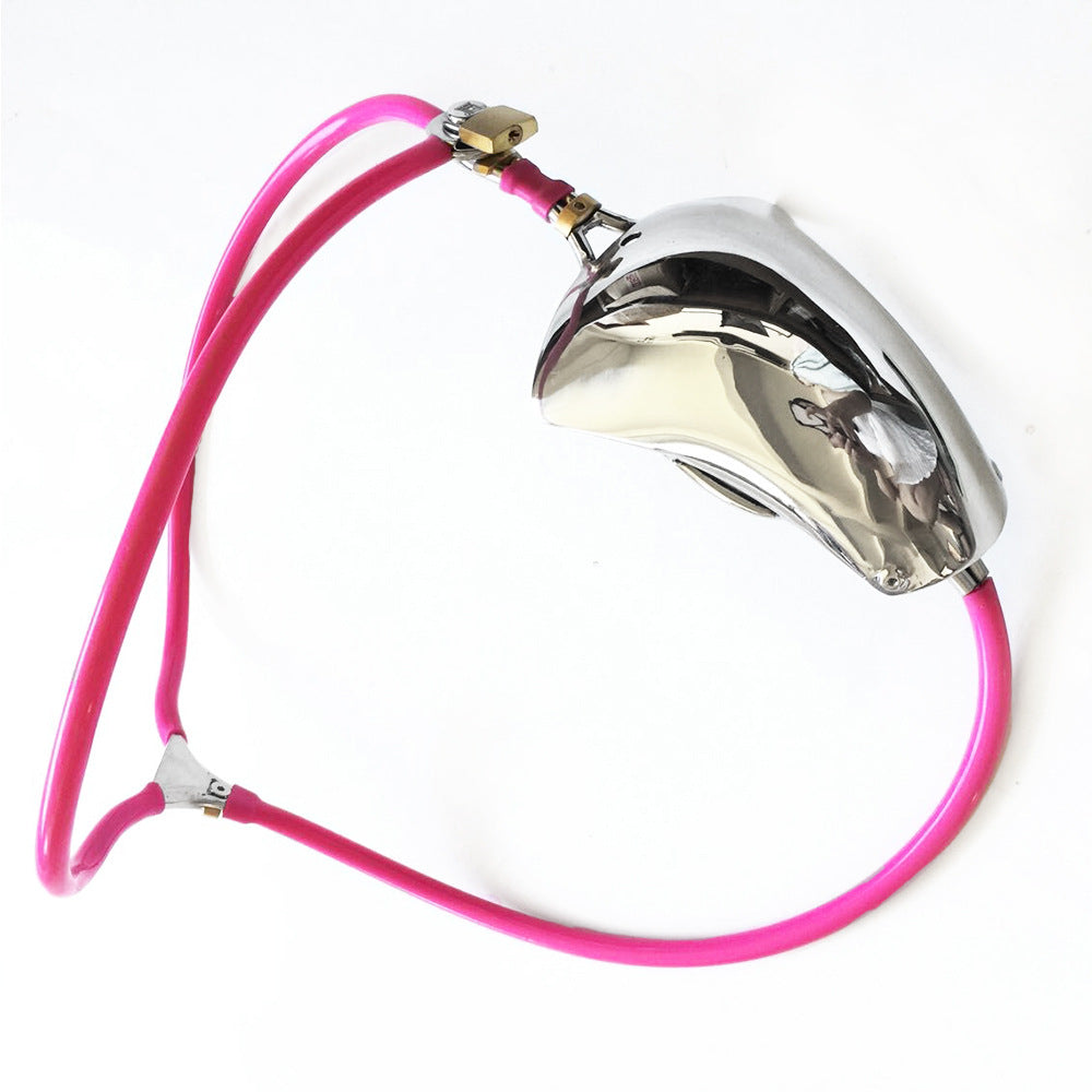 Invisible Male Chastity Belt with Cock Cage Shield Scrotal Mask Chastity Device For Men