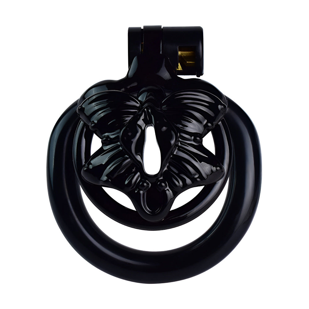 Black/Pink/White Butterfly Clit Chastity Cage Super Small Flat Cock Cage 3D Printed Male Chastity Device For BDSM Play