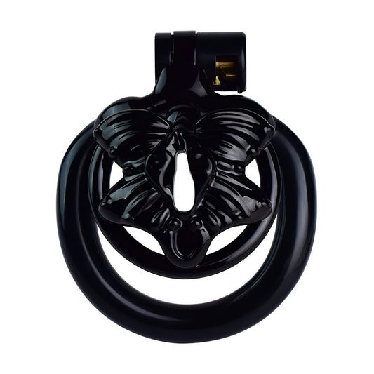 Black/Pink/White Butterfly Clit Chastity Cage Super Small Flat Cock Cage 3D Printed Male Chastity Device For BDSM Play