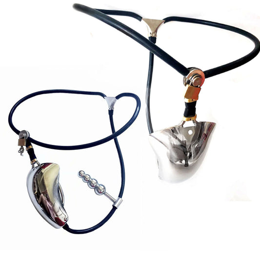 Invisible Male Chastity Belt with Cock Cage Shield Scrotal Mask Chastity Device For Men