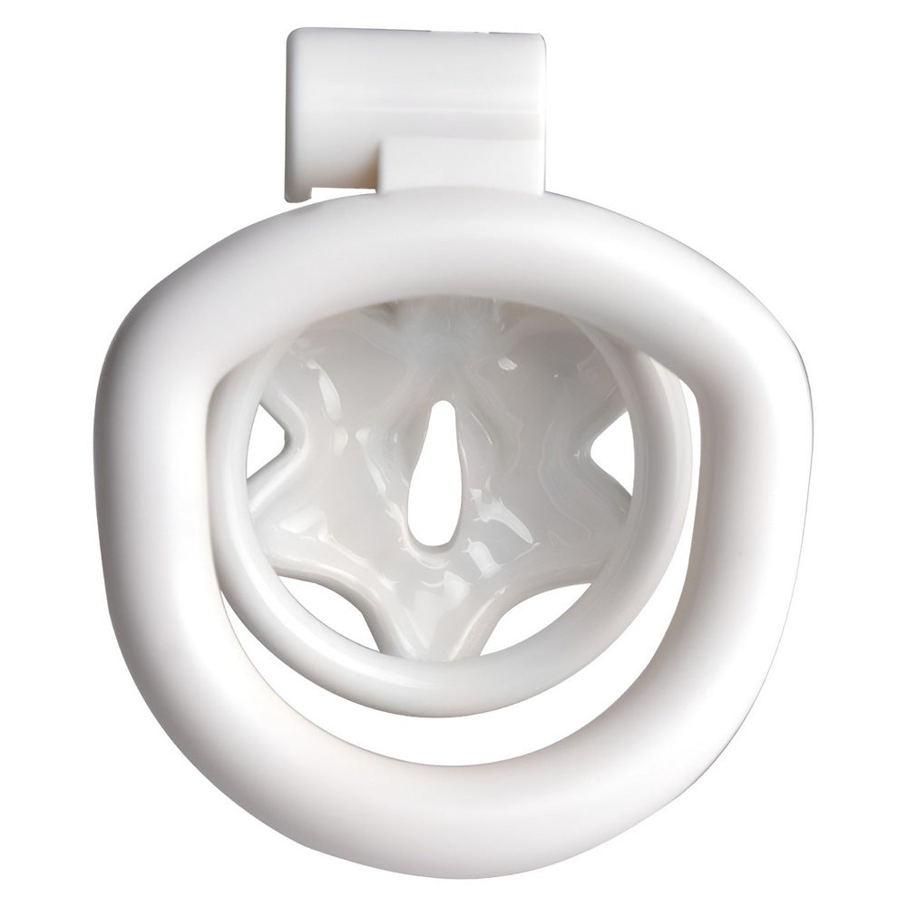 White Butterfly Clit Chastity Cage Sissy Clitoris Cock Cage For Femboy Ladyboy Tiny Small BDSM sex toy
