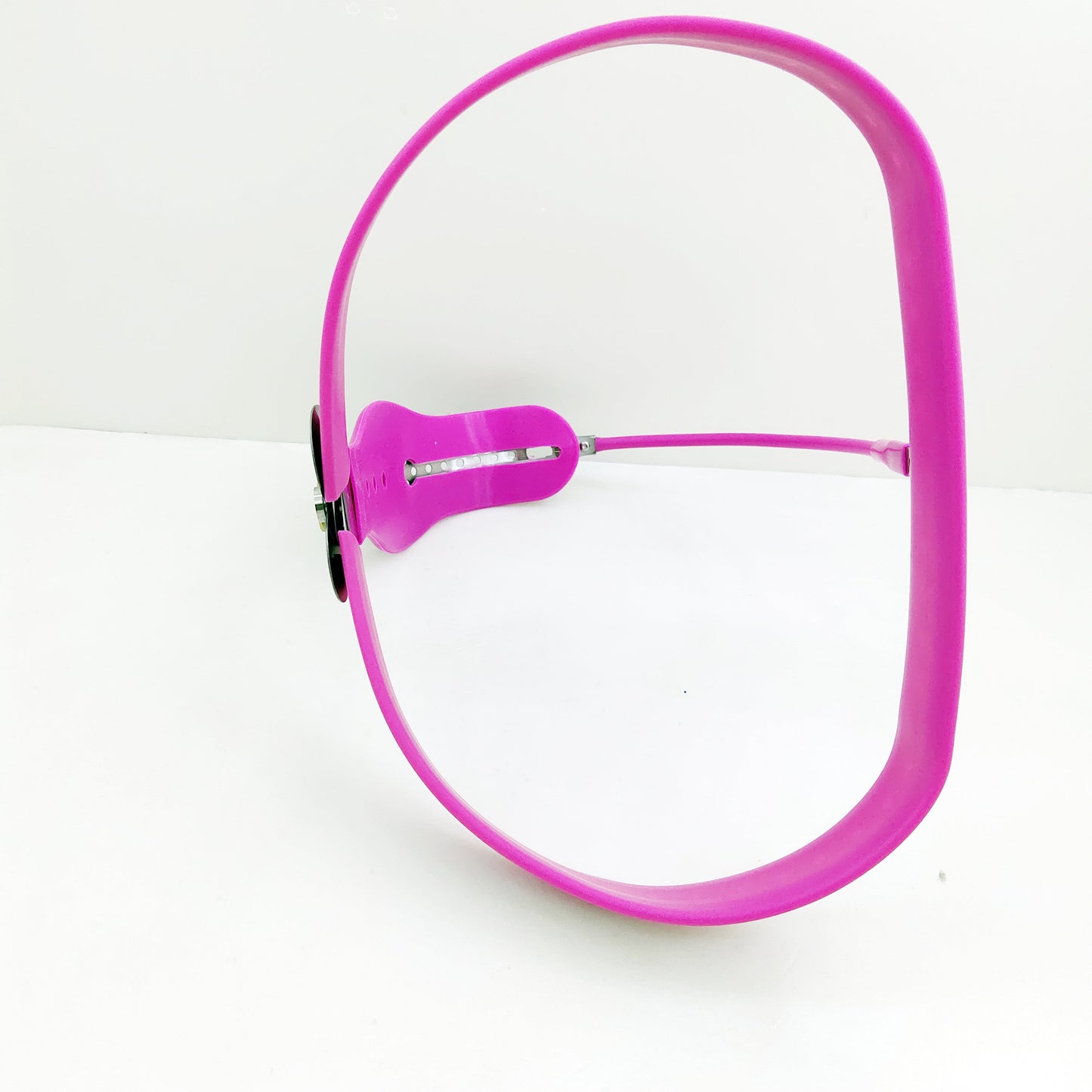 Female Heart Shaped Chastity Belt with Lock Shield - Black - ChastityBondage