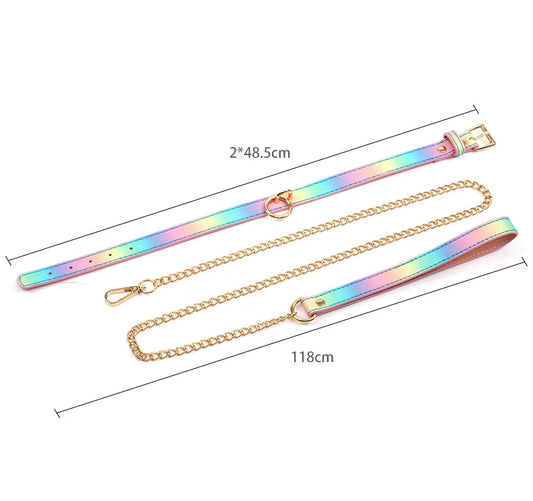 Luxury Rainbow BDSM Bondage Kit - ChastityBondage