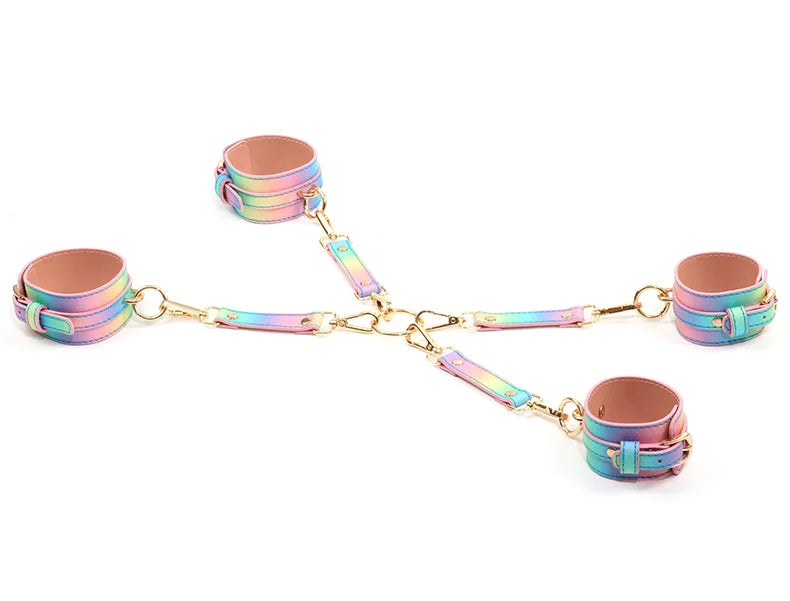 Luxury Rainbow BDSM Bondage Kit - ChastityBondage
