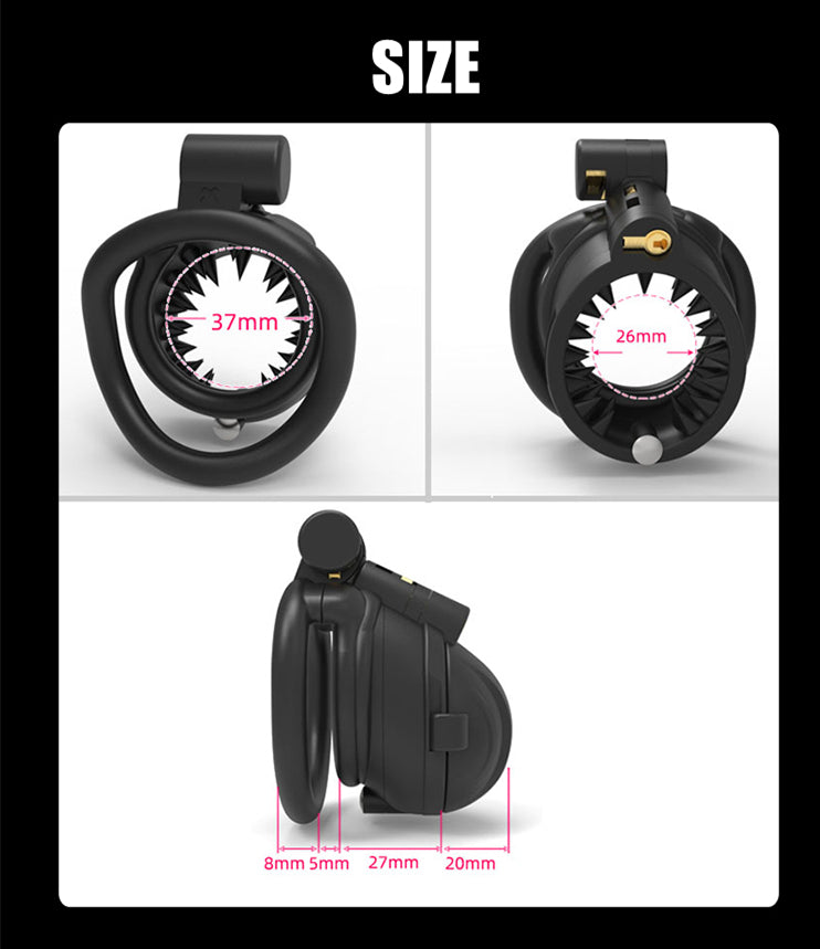 spiked 3d printing chastity cage
