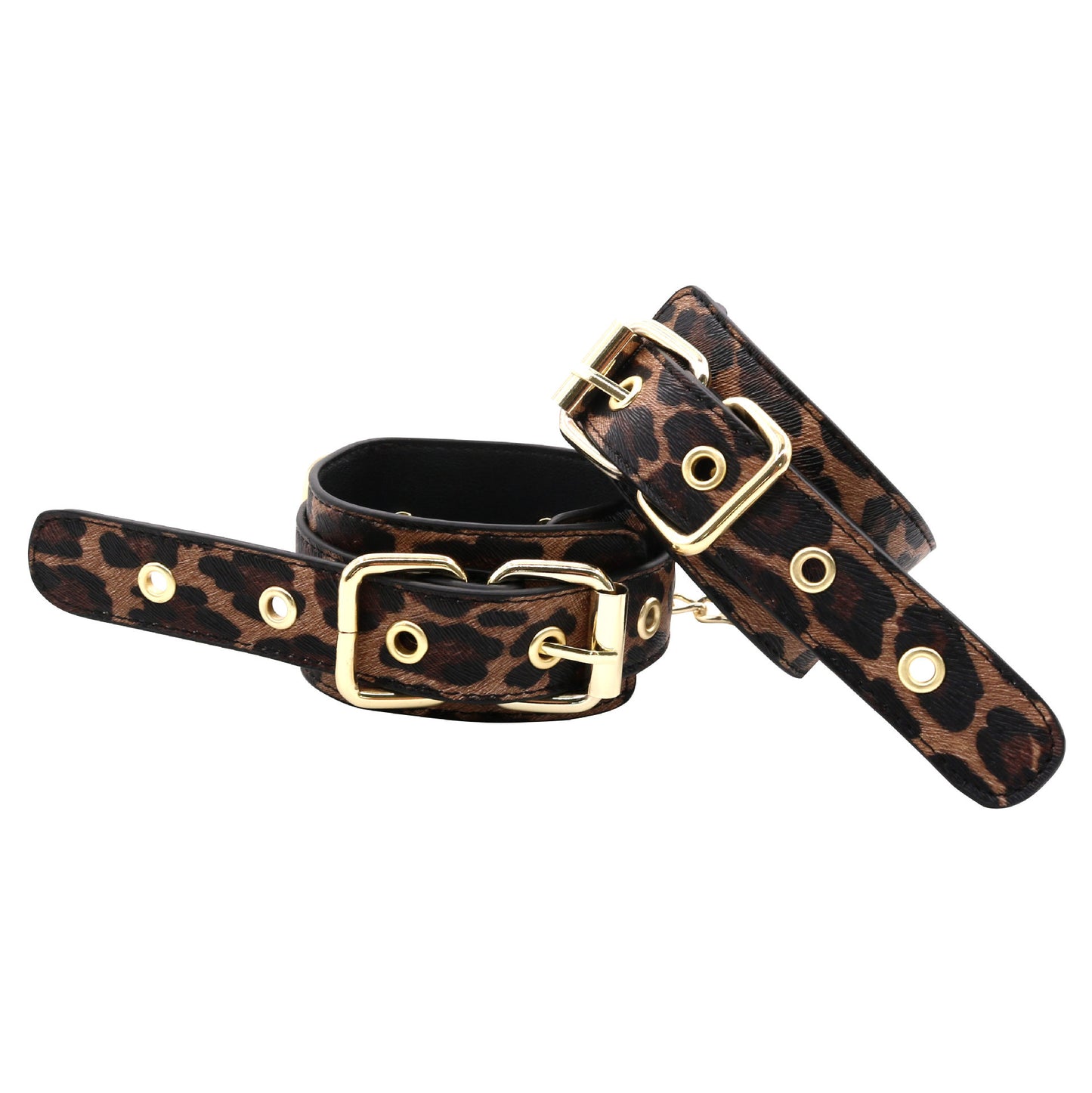 Leopard BDSM Restraints Kit - 7pcs Bondage Gear Set For Beginners | Adult Sex Play - ChastityBondage