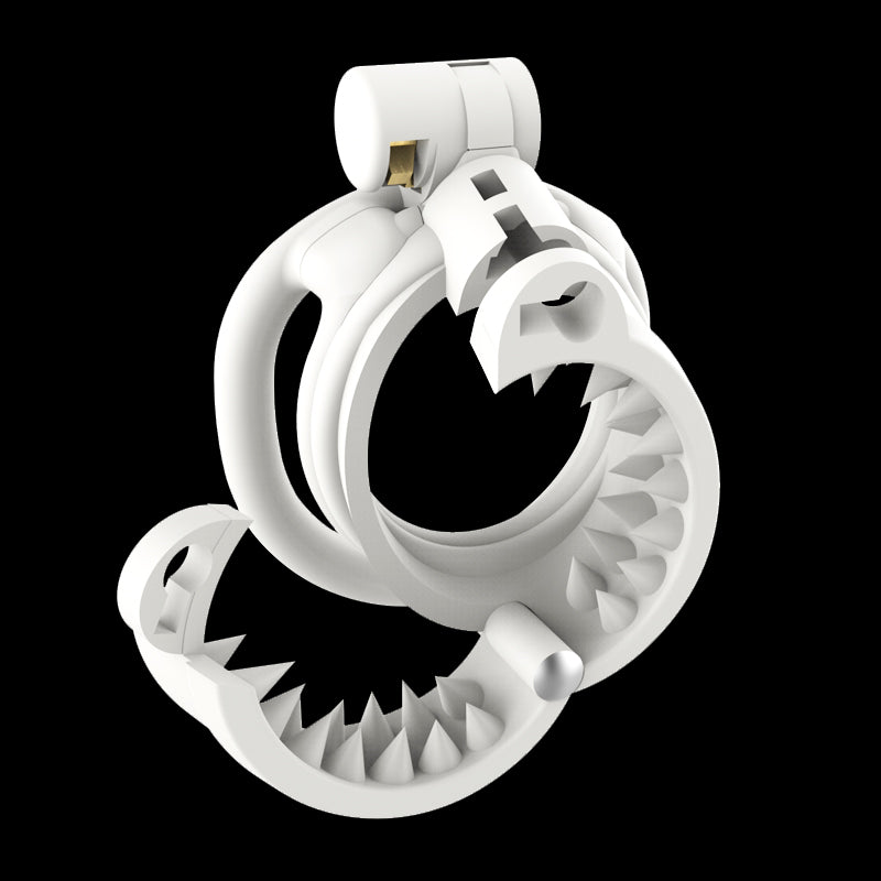 resin chastity cage with spikes