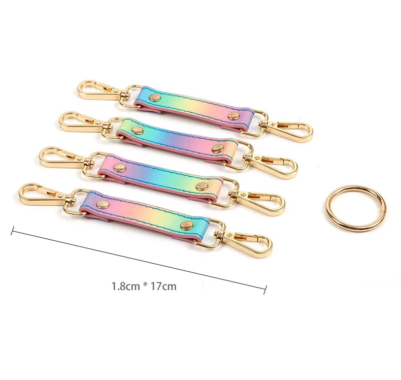 Luxury Rainbow BDSM Bondage Kit - ChastityBondage