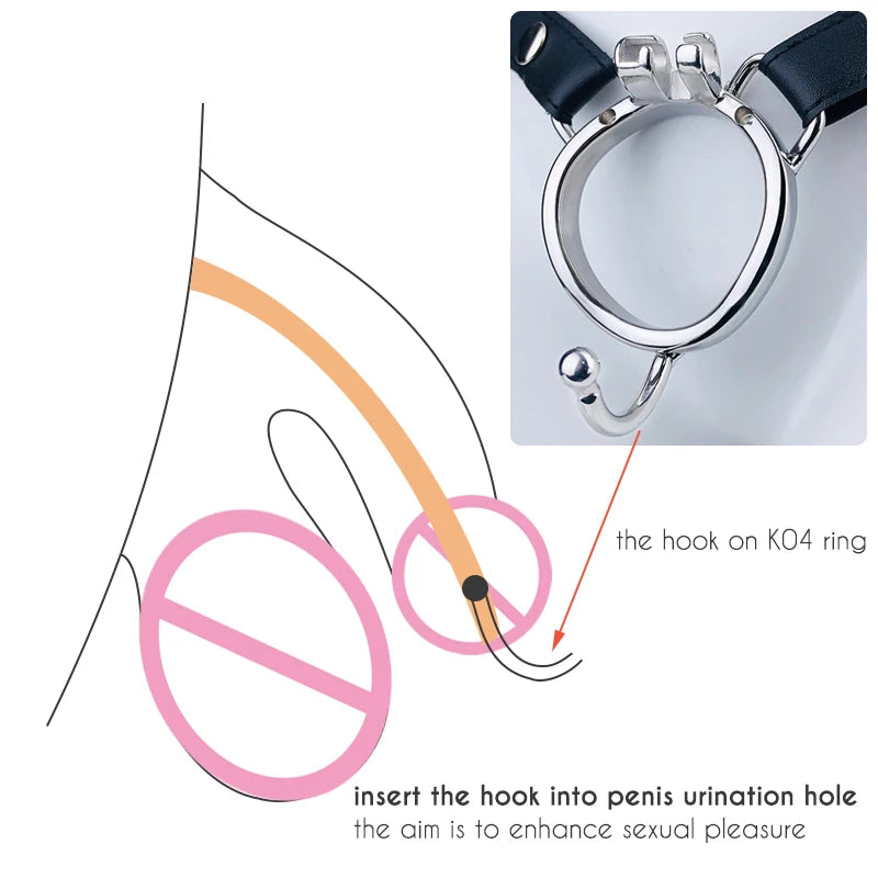 chastity cage with penis ring