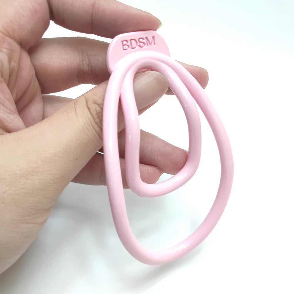 Pink Fufu Clip For Sissy BDSM Chastity Training - ChastityBondage