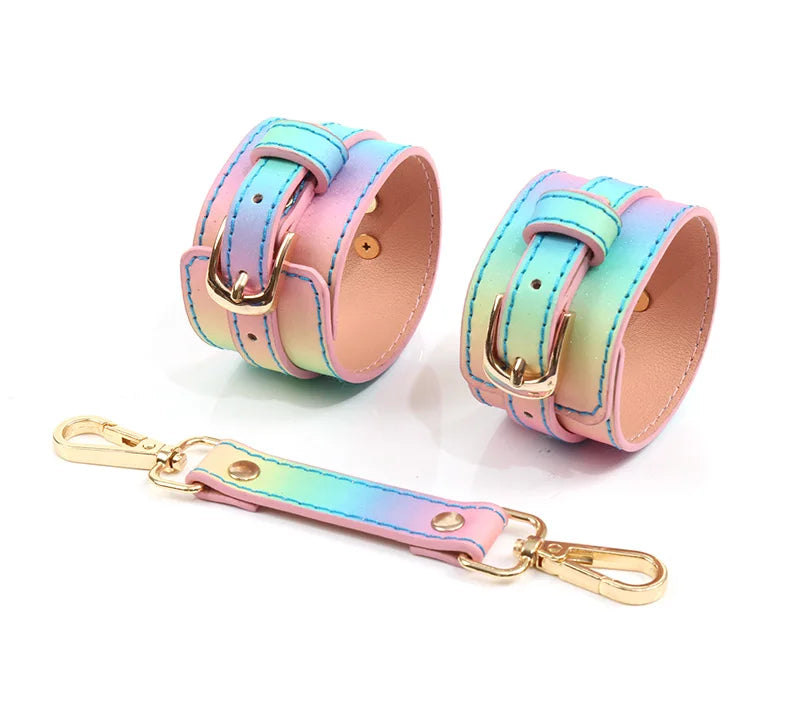 Luxury Rainbow BDSM Bondage Kit - ChastityBondage