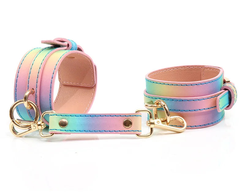 Luxury Rainbow BDSM Bondage Kit - ChastityBondage