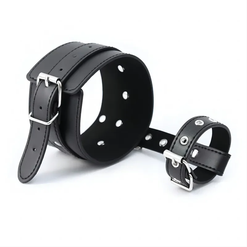 BDSM Bondage Cuffs for Hands or Ankles with Thumb & Toe Restraints