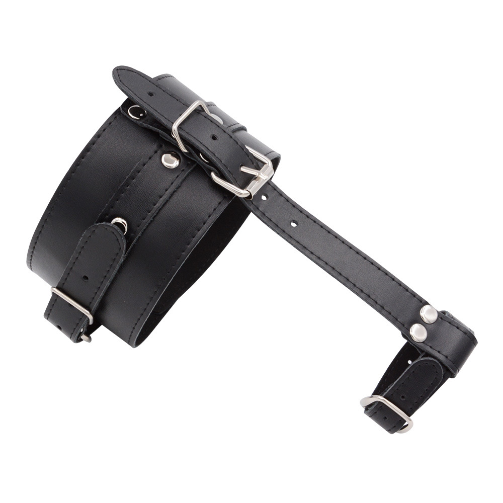 BDSM Bondage Cuffs for Hands or Ankles with Thumb & Toe Restraints