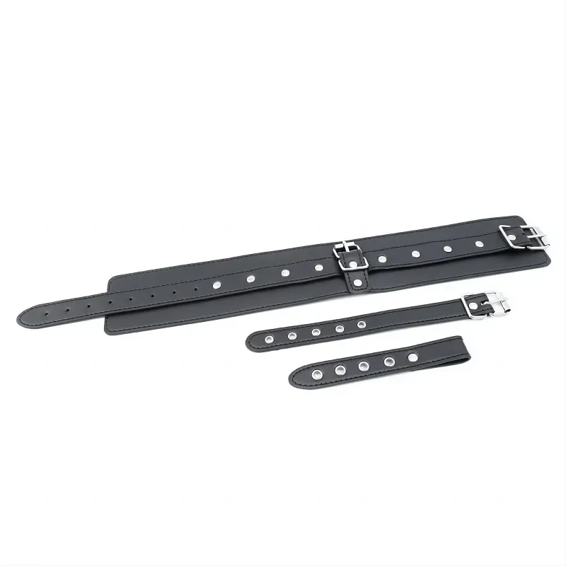 BDSM Bondage Cuffs for Hands or Ankles with Thumb & Toe Restraints