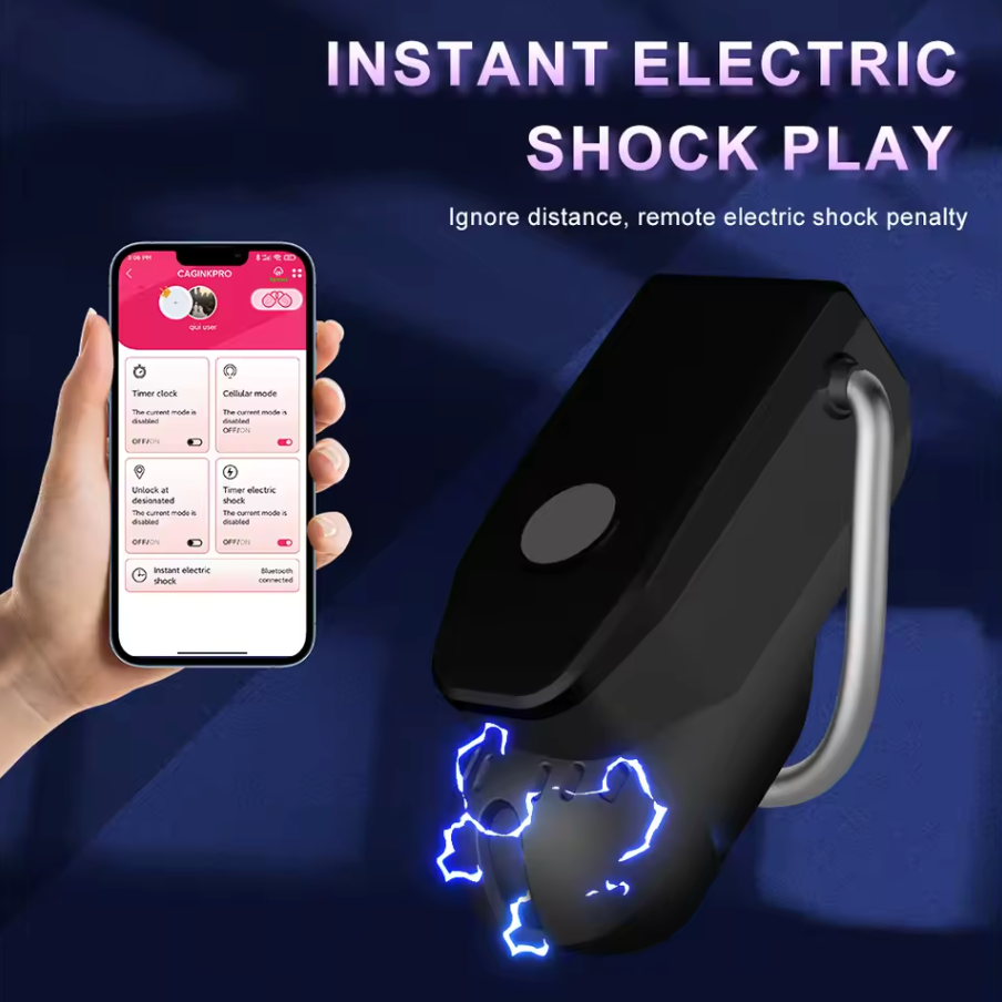 NEW Cellmate 3 Electric Shock Vibrating Male Chastity Cage ChastityBondage NEW Cellmate 3 Electric Shock Vibrating Male Chastity Cage ChastityBondage