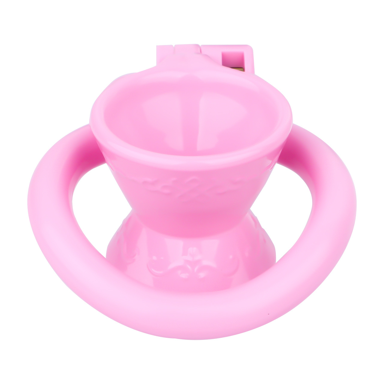 Resin Inverted Chastity Cage Easy-Flow Pee Hole Negative Cock Lock BDSM Device