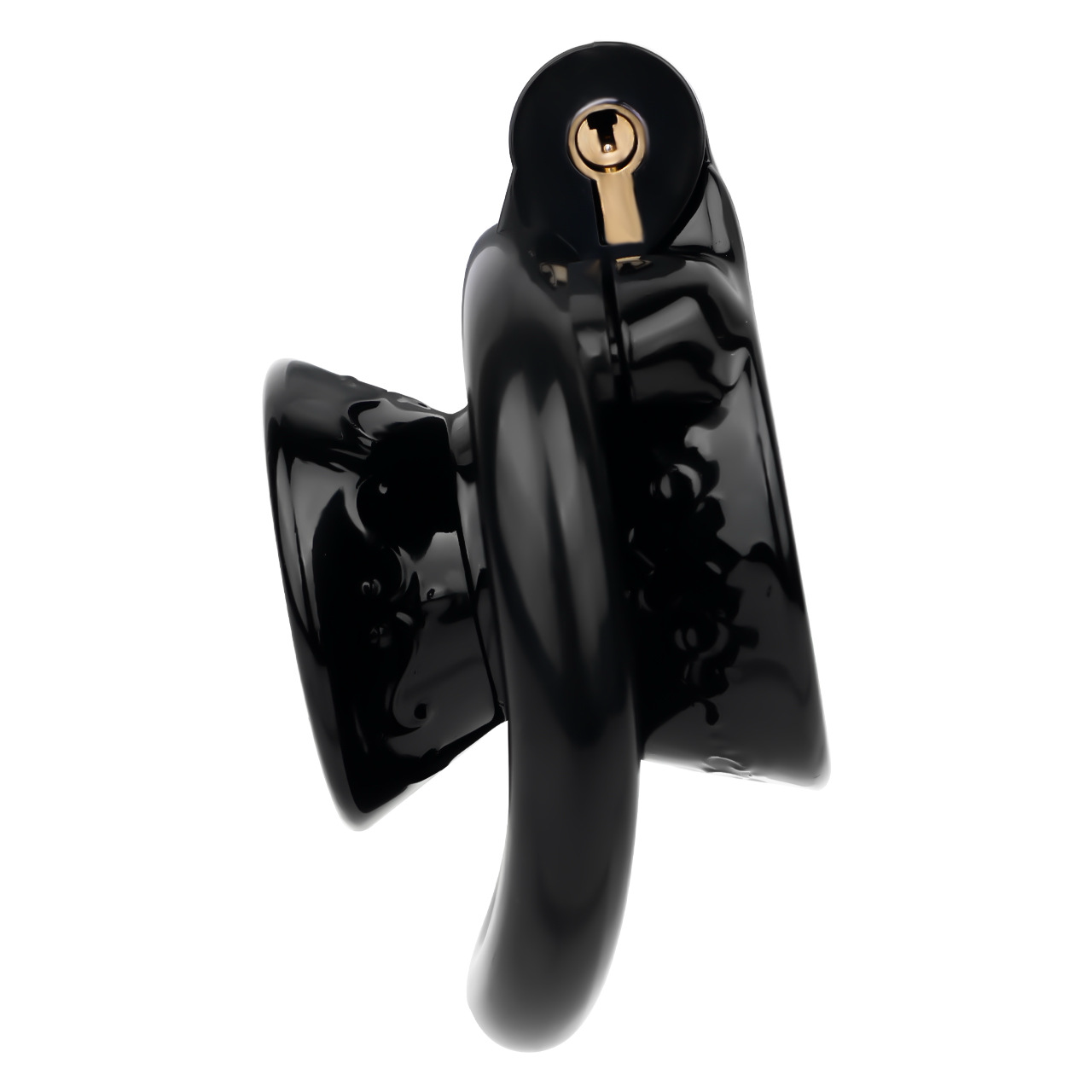 Resin Inverted Chastity Cage Easy-Flow Pee Hole Negative Cock Lock BDSM Device