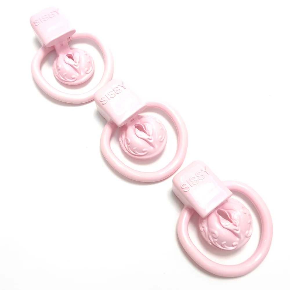 Pussy Shape Negative Chastity Cage For Sissy - ChastityBondage