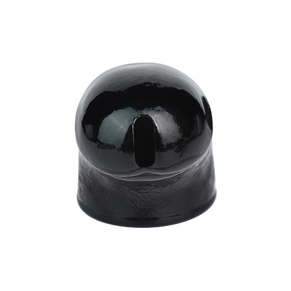3D Printed Realistic Black Cock Cage Penis Sleeve Resin Chastity Cage