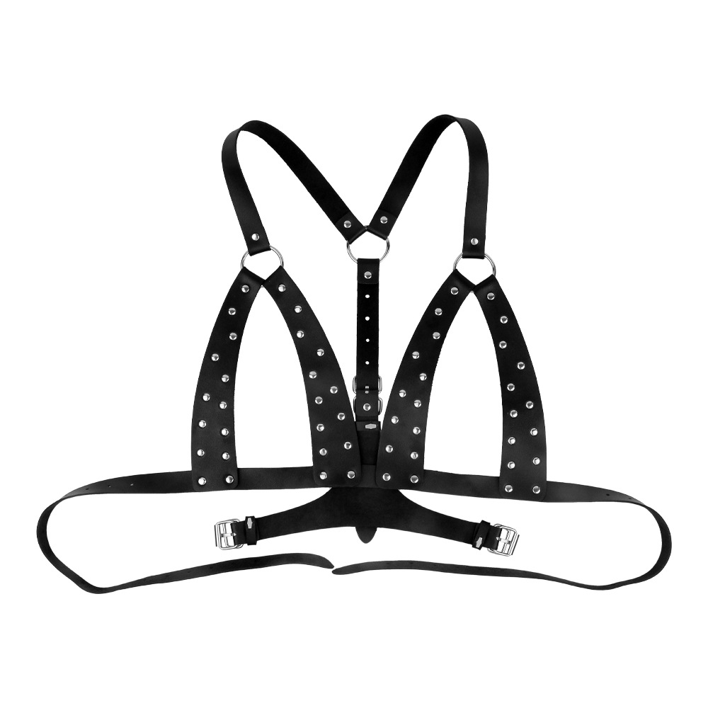 Spiked Adjustable Bondage Bra for BDSM Play Hardcore Fetish Kink Gear Sexy Lingerie for Women