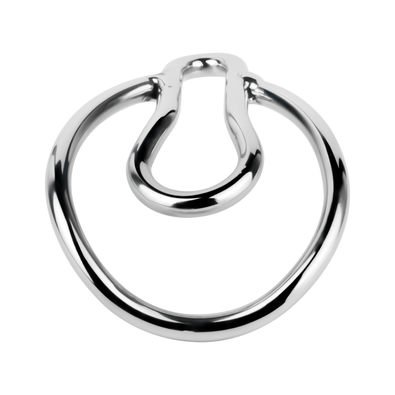 2025 NEW Metal Sissy Clip Fufu Clip for ladyboy crossdresser fake pussy vaginal chastity device