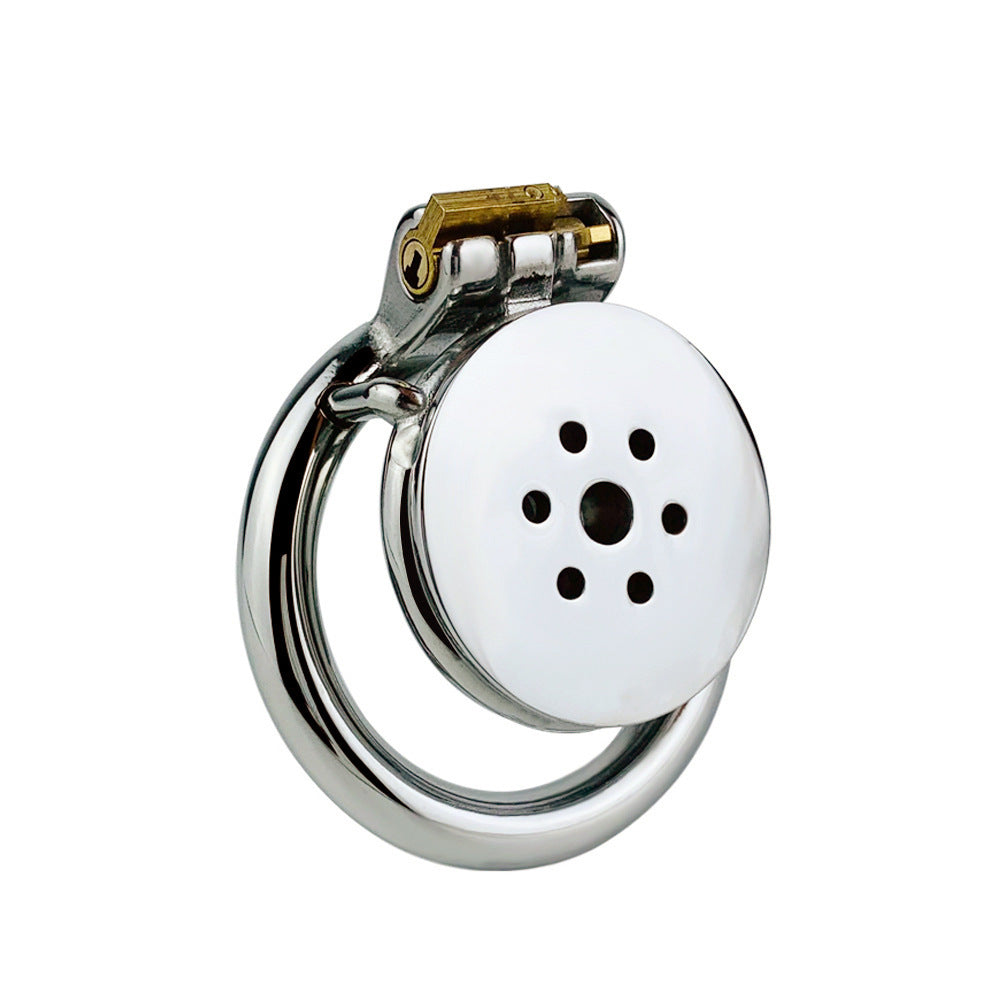 super small flat chastity cage for men and sissy