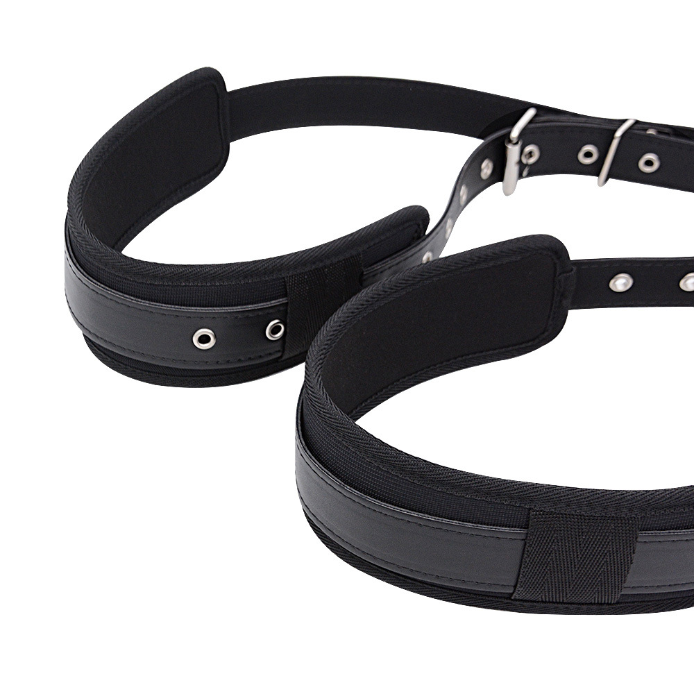 SM Bondage Leg Spreader with Handcuffs – Restraint & BDSM Training Gear for Women