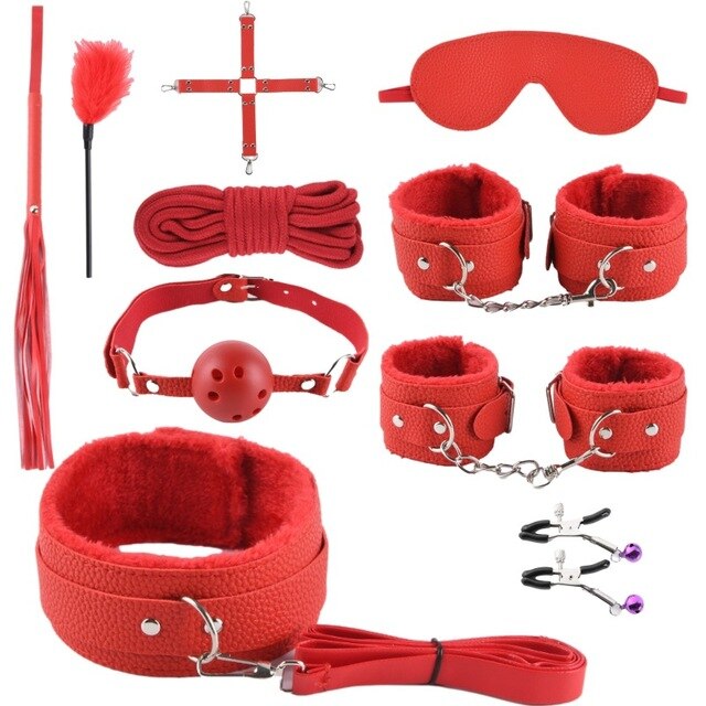 Red Bondage Box of 10 Pcs