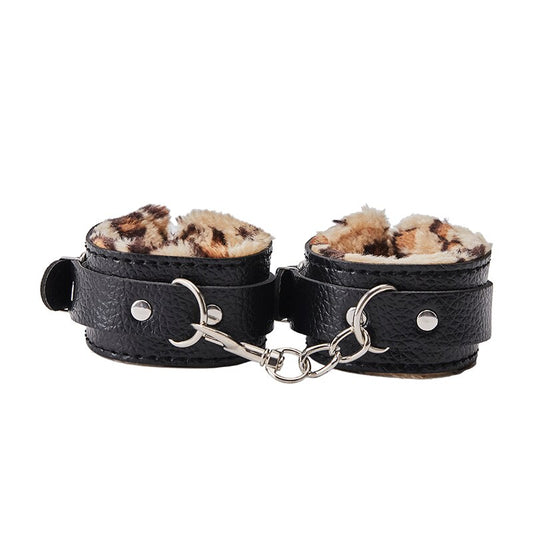 10pcs Bondage Kit - Black PU Leather Body Harness BDSM Toys - ChastityBondage