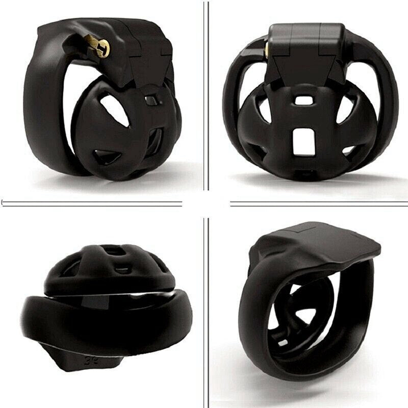 Inverted Resin Chastity Cage - Super Small Men's Negative Cock Cage - ChastityBondage