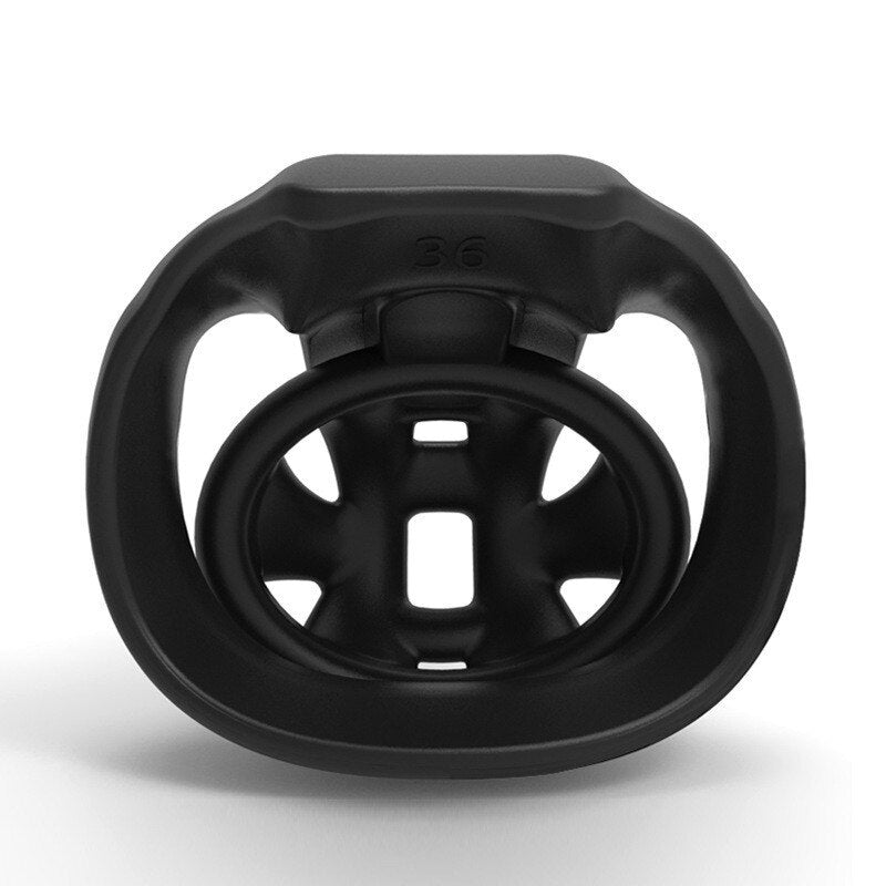 Inverted Resin Chastity Cage - Super Small Men's Negative Cock Cage - ChastityBondage