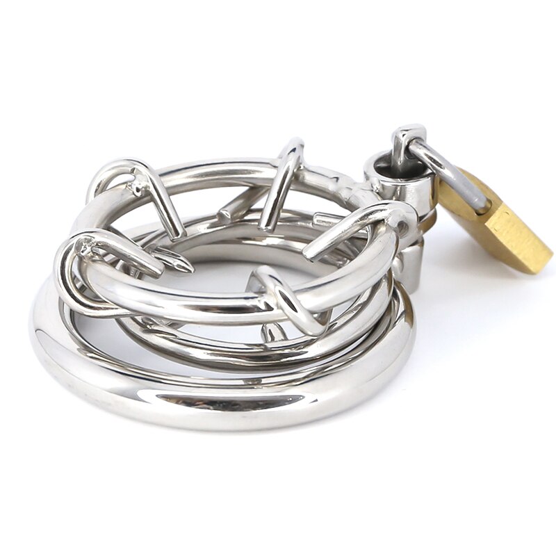 metal spiked cock cage