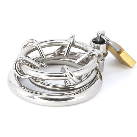 metal spiked cock cage
