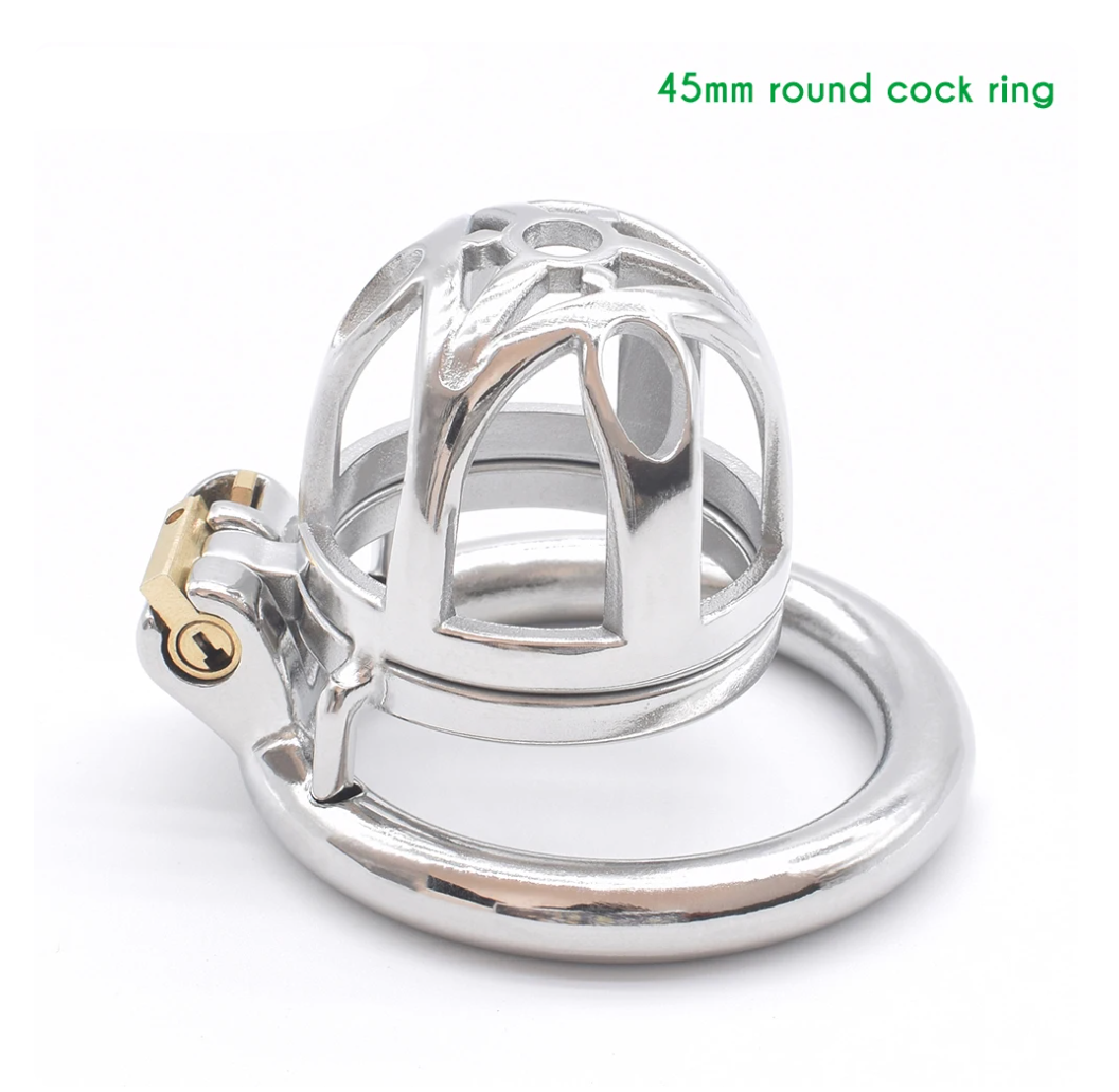 Breathable Small Metal Chastity Cage