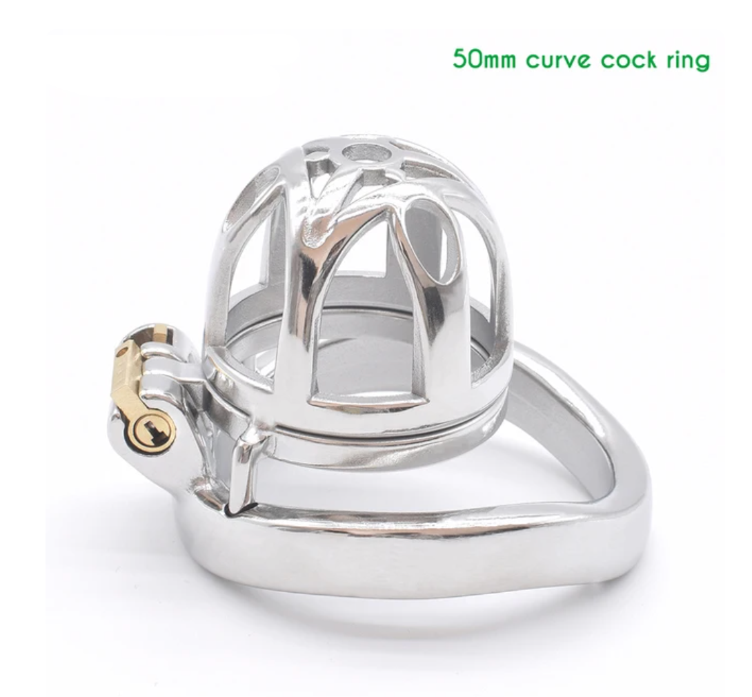 Small Metal Chastity Cage