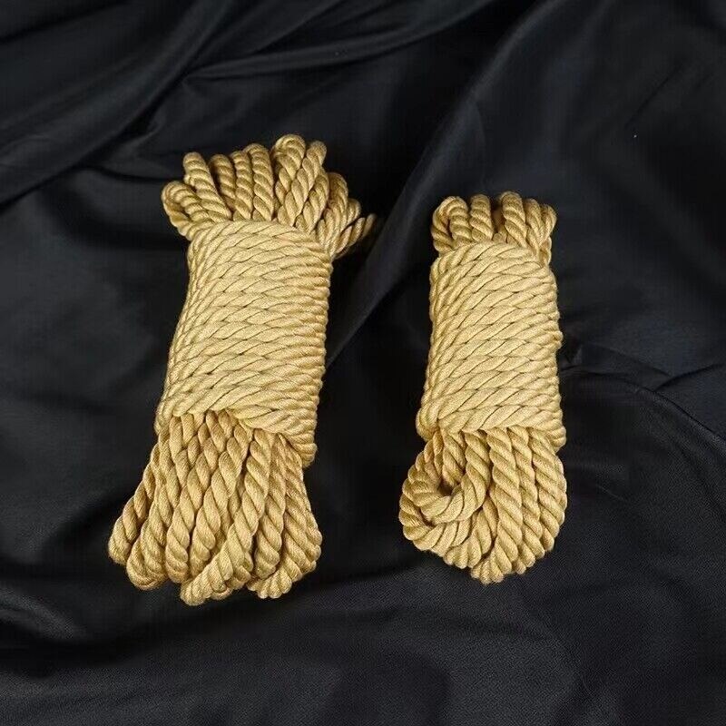 5M&10M Soft Cotton Rope For BDSM Restraint and Body Harness Binding - ChastityBondage