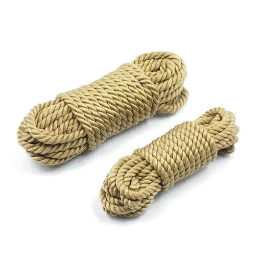 5M&10M Soft Cotton Rope For BDSM Restraint and Body Harness Binding - ChastityBondage