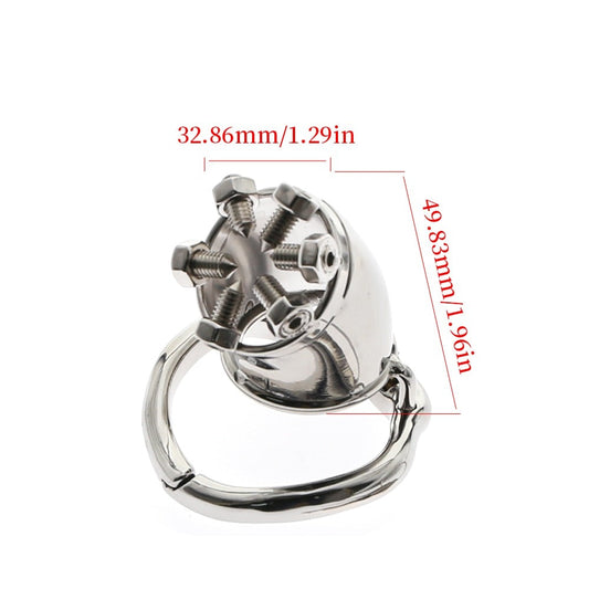 spiked chastity cage
