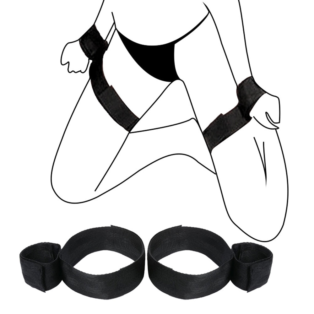 Bondage Hand Cuffs in Nylon