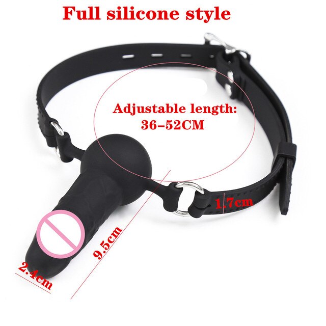 Sillicone Bondage Gag