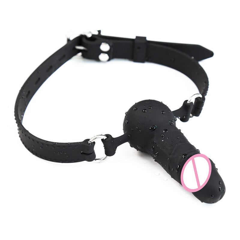 Bondage Dildo Gag