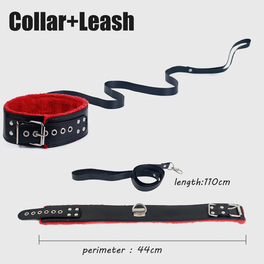 Bondage Collar and Leash