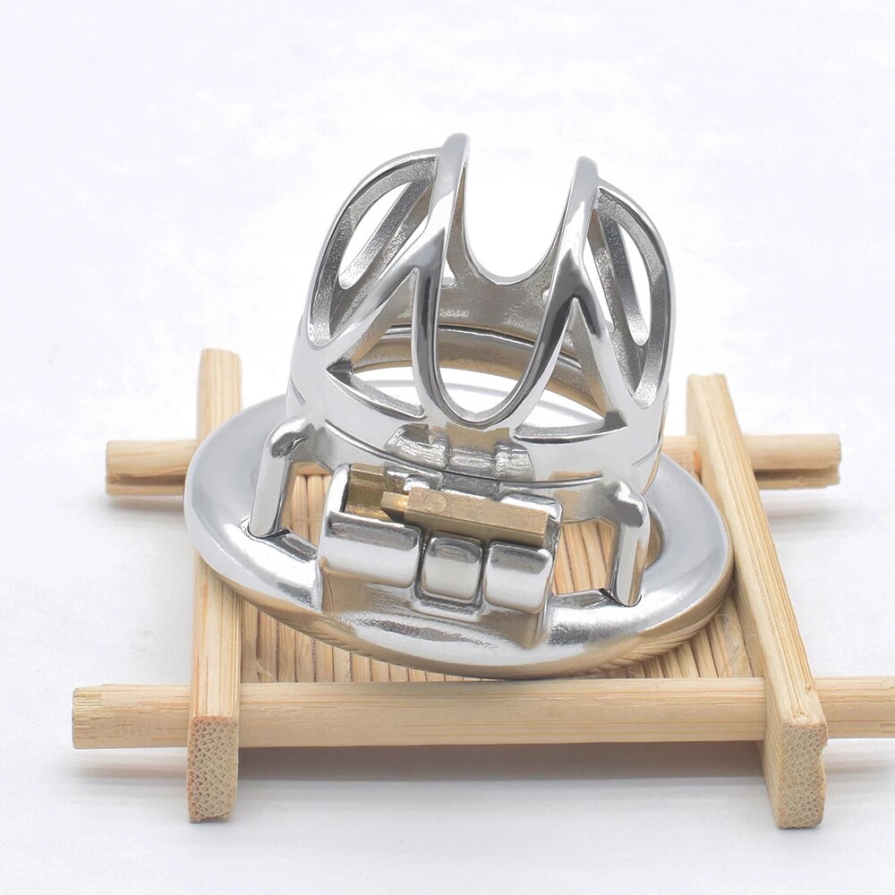 chastity cage in stainless steel